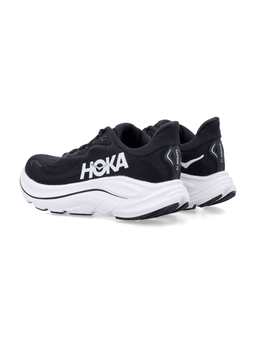 BlackWhite Logo Sneakers