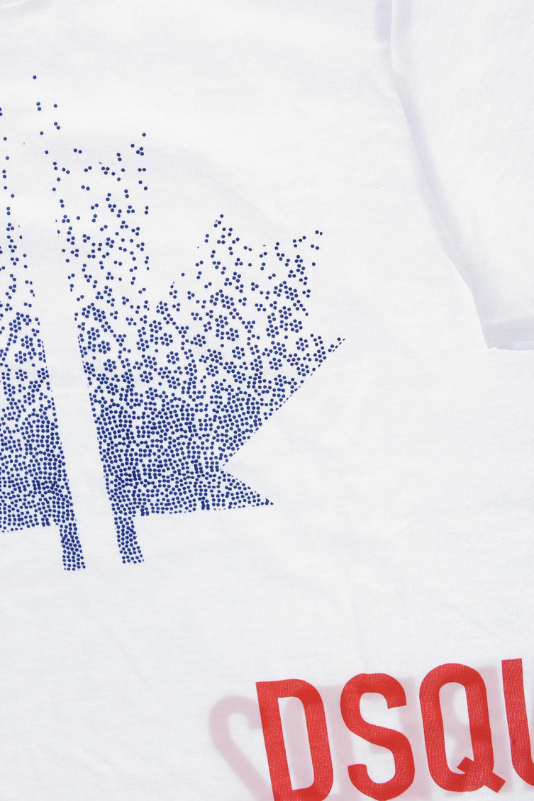 Boys White Regular T-Shirt