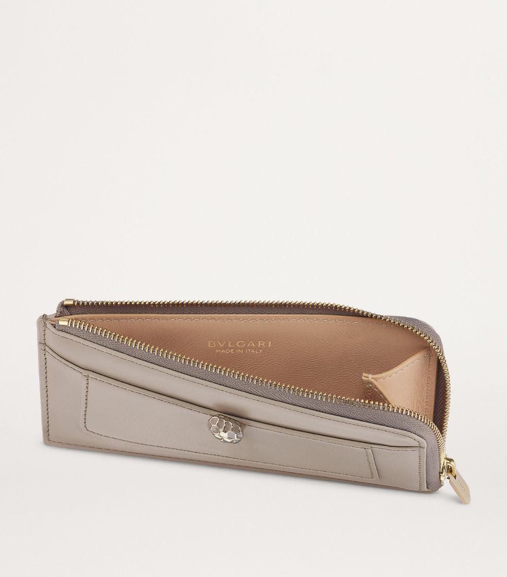 Serpenti Forever Zipped Card Holder