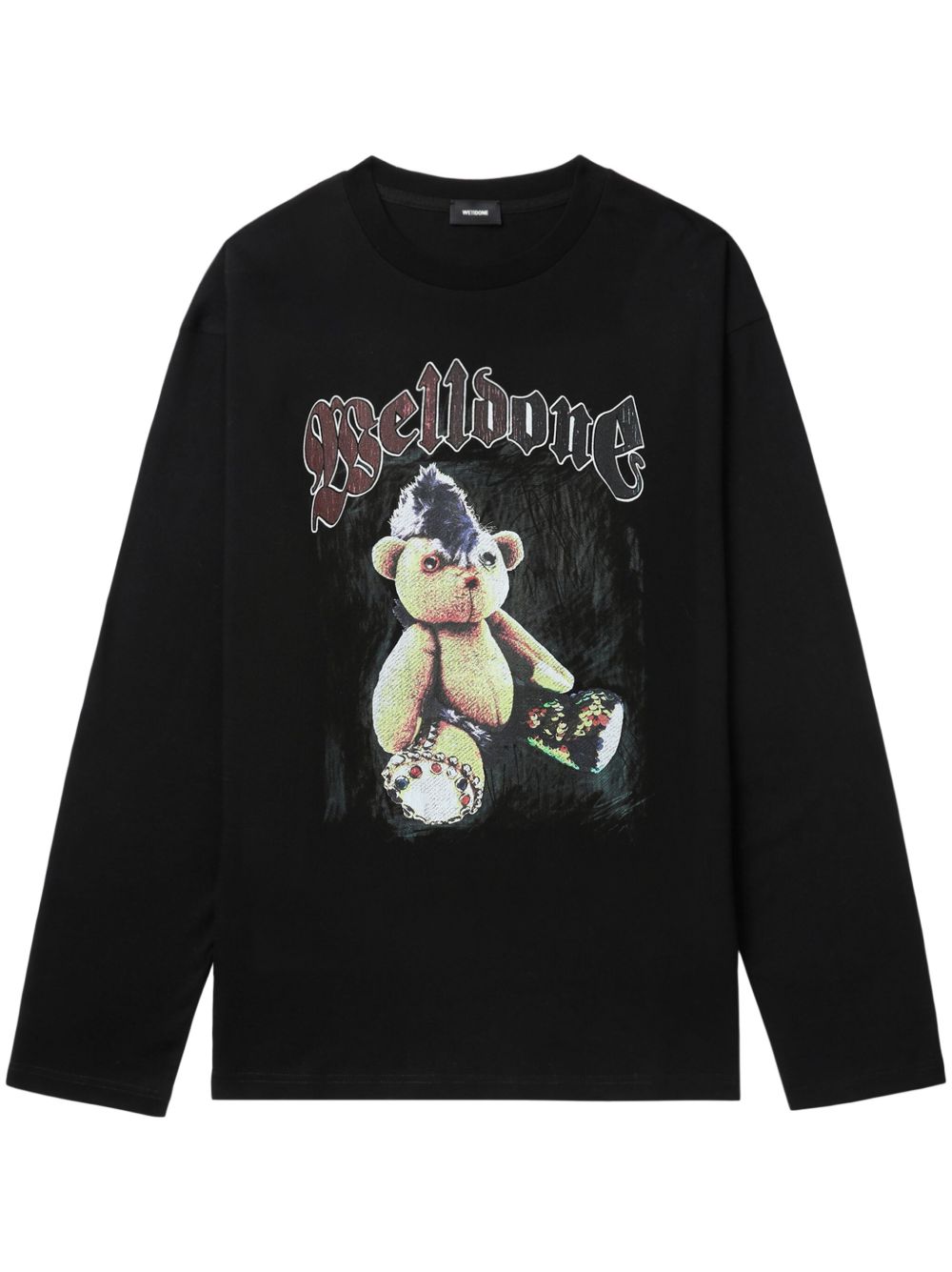 Punk Teddy T-shirt - Black