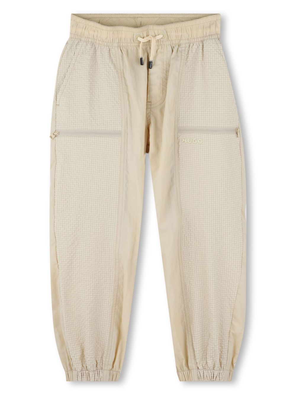 Ripstop-texture track jacket - Neutrals