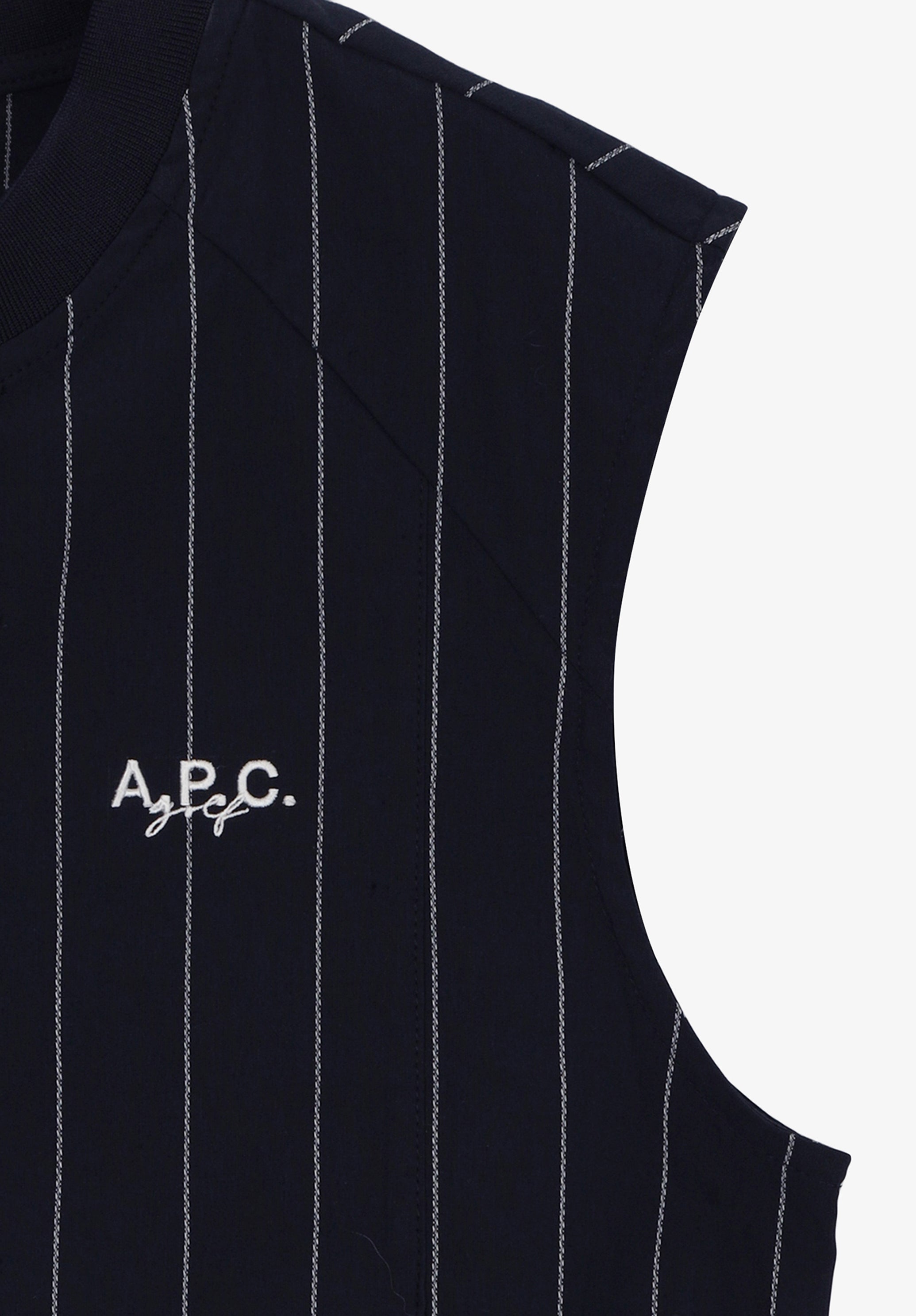 Women's Sleeveless top A. P.C. Golf Size: Extra Small in Marine blue