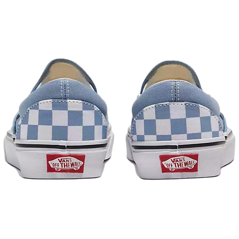 Classic Slip-On 'Color Theory Checkerboard Dusty Blue'