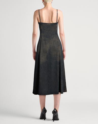 Woman Midi dress Blue Size XS Lyocell