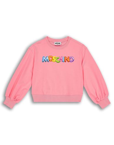 Kid Girl Sweatshirt Pink Size 12 Cotton, Elastane