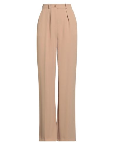 Essentials Woman Pants Camel Size 6 Polyester