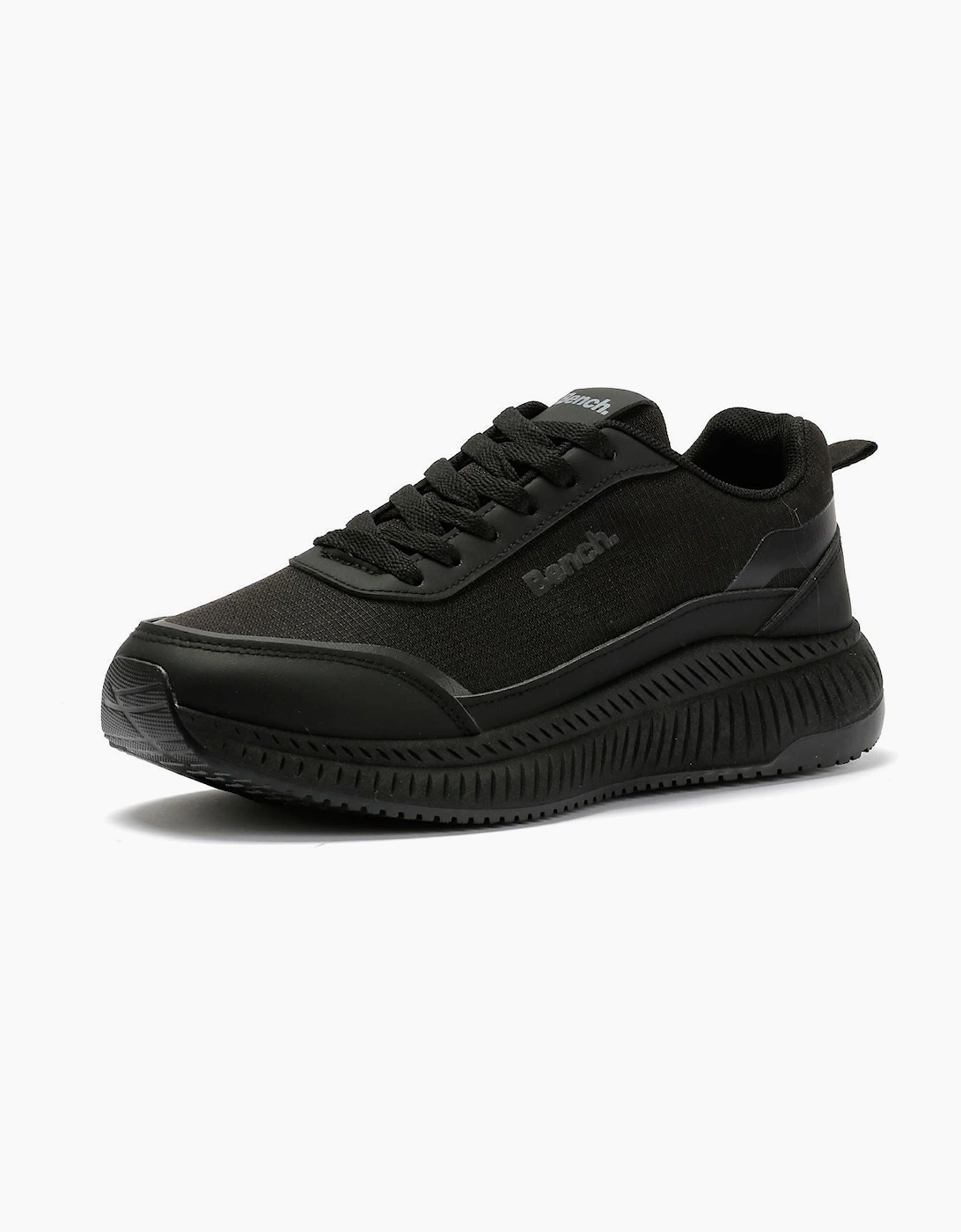 Men's Bench Doverstone Men's All Black Trainer