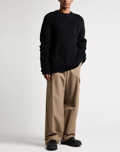 Man Sweater Black Size XL Cotton