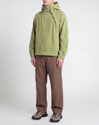 Man Sweatshirt Sage green Size XL Cotton