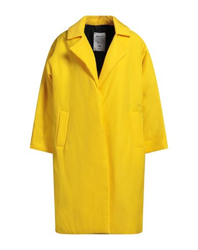 Woman Coat Yellow Size S Polyester
