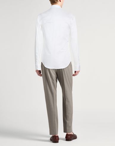 Man Shirt White Size 38 Cotton
