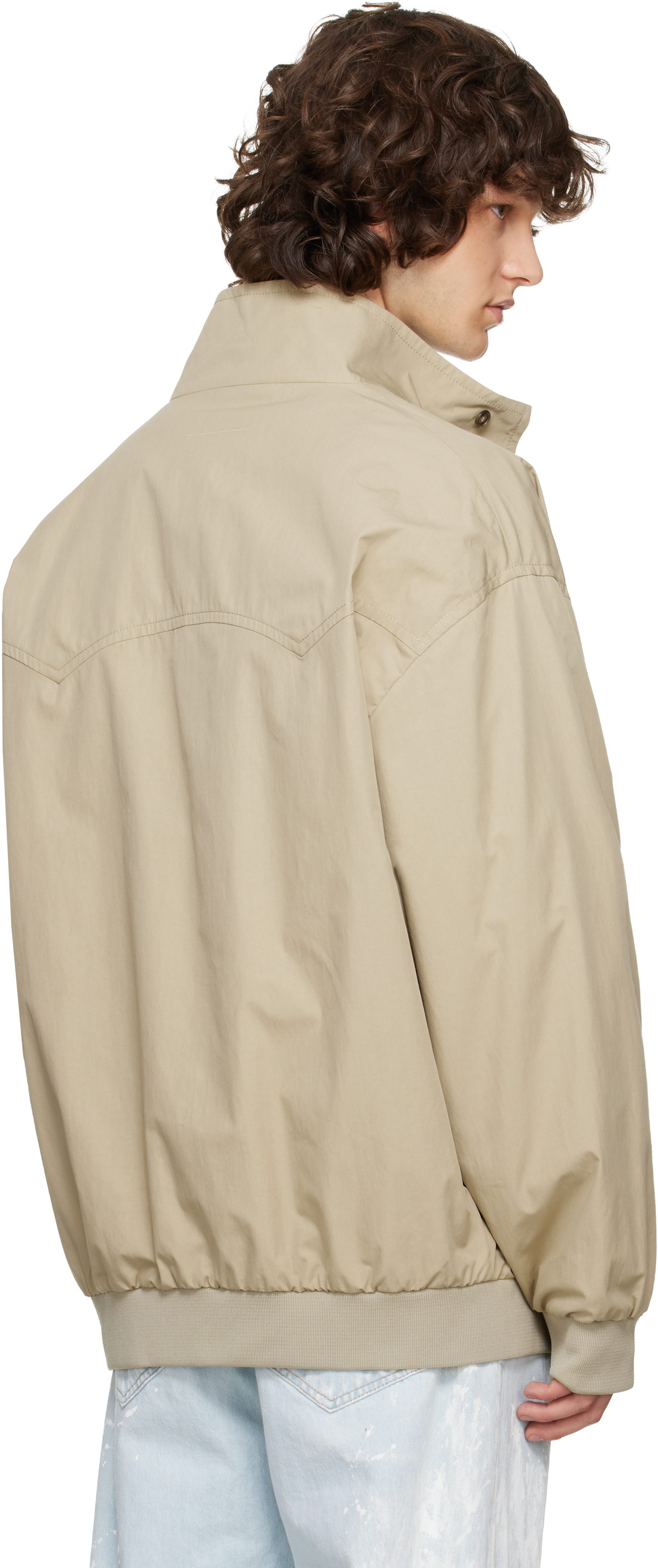 Beige Sports Jacket