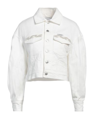 Woman Denim outerwear White