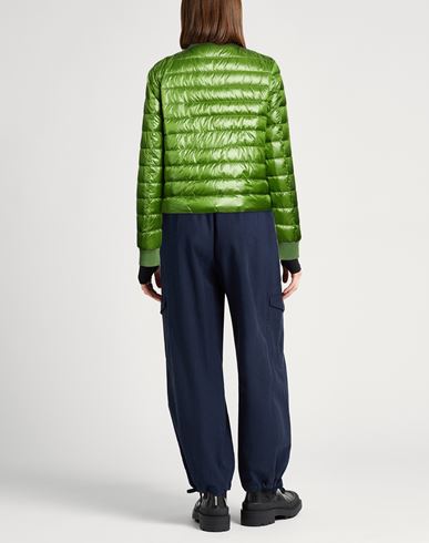 Globe Woman Puffer Green Size 8 Polyamide, Cotton