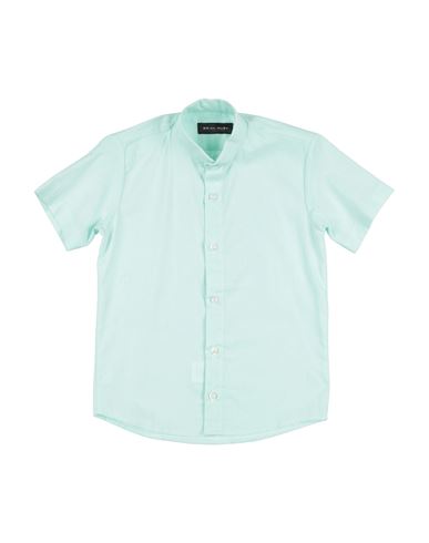 Kid Boy Shirt Turquoise Size 10 Linen