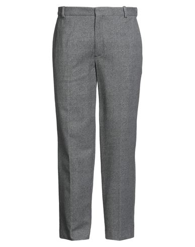 Man Pants Grey Size 34 Cotton, Elastane