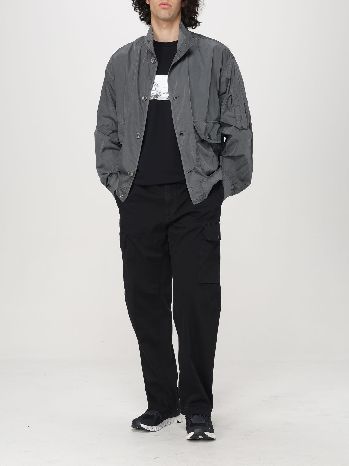 Jacket Men color Black