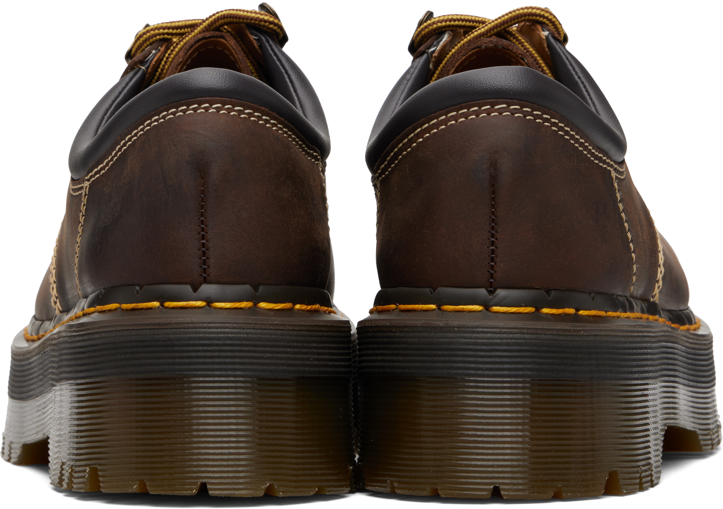 8053 Arc Crazy Horse Leather Platform Casual Derbys