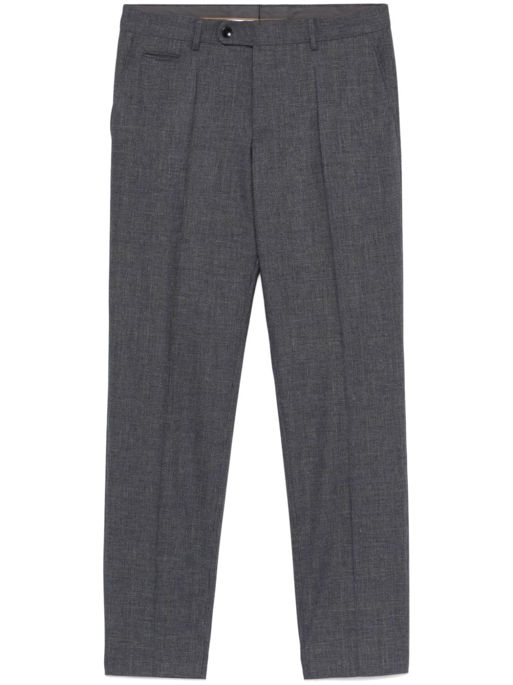 Prince of Wales-check trousers - Grey