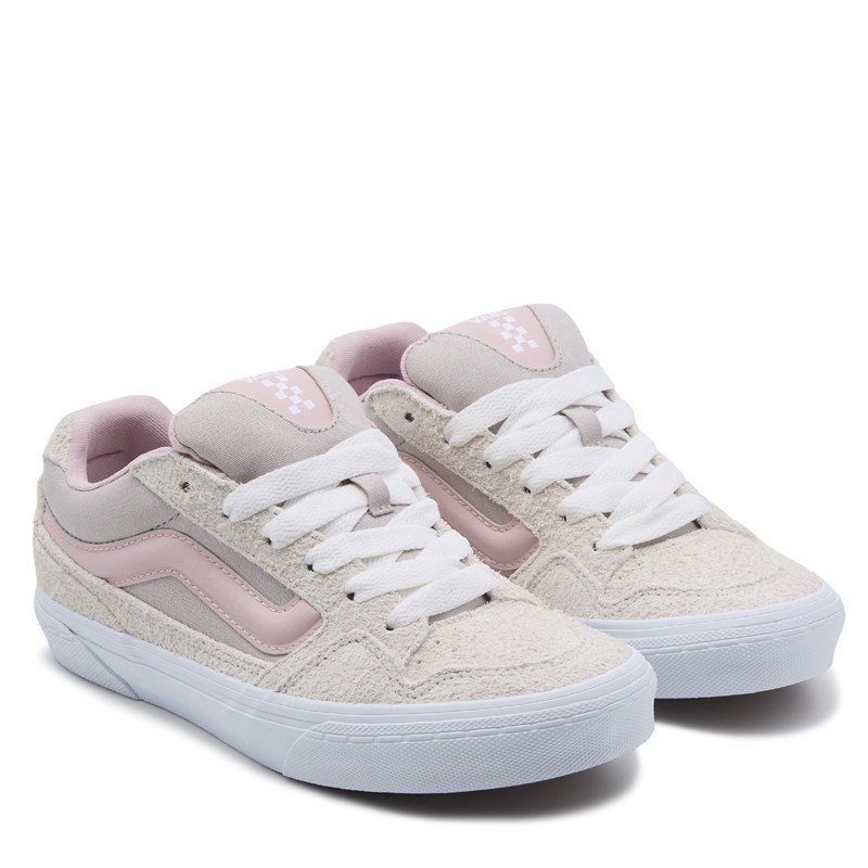 Women's Caldrone Skate Sneakers (Off White/Rose Pink)