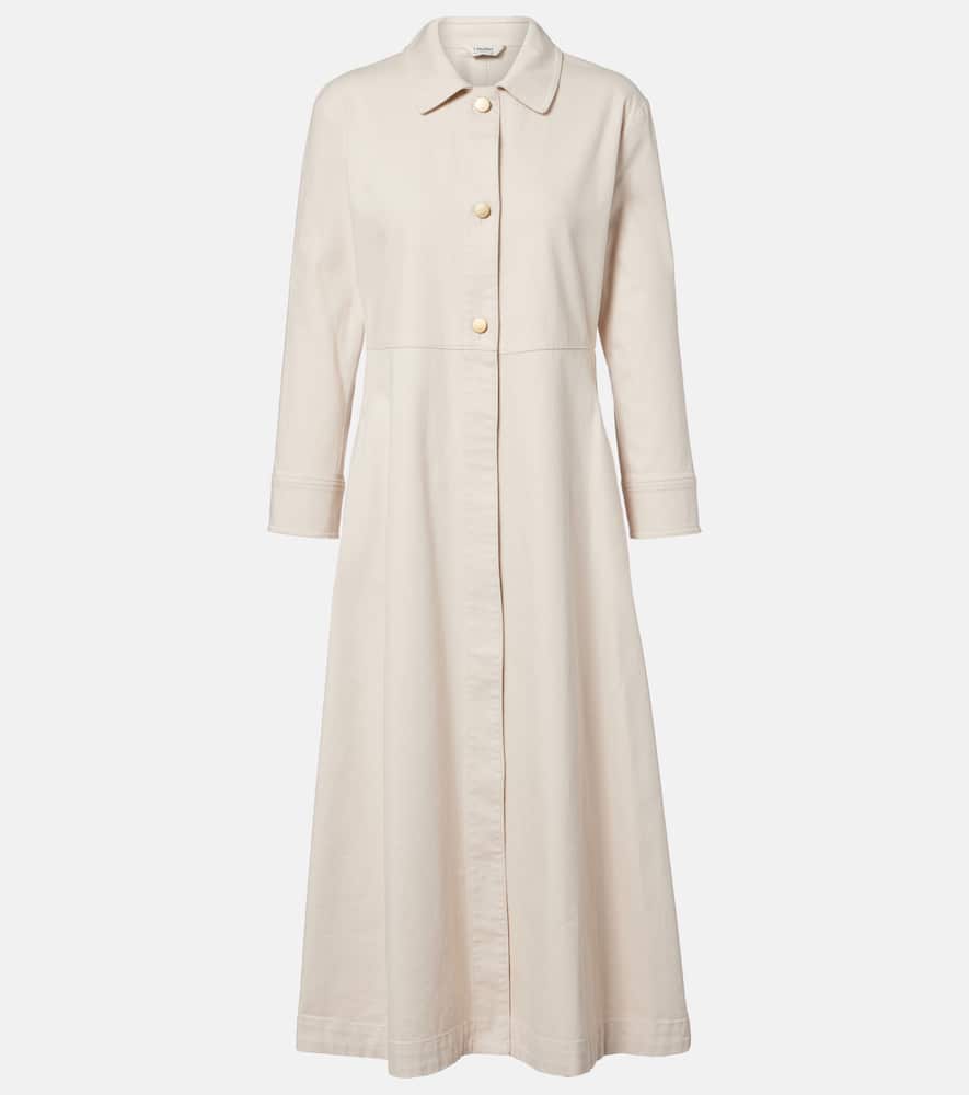 Amelia cotton shirt dress