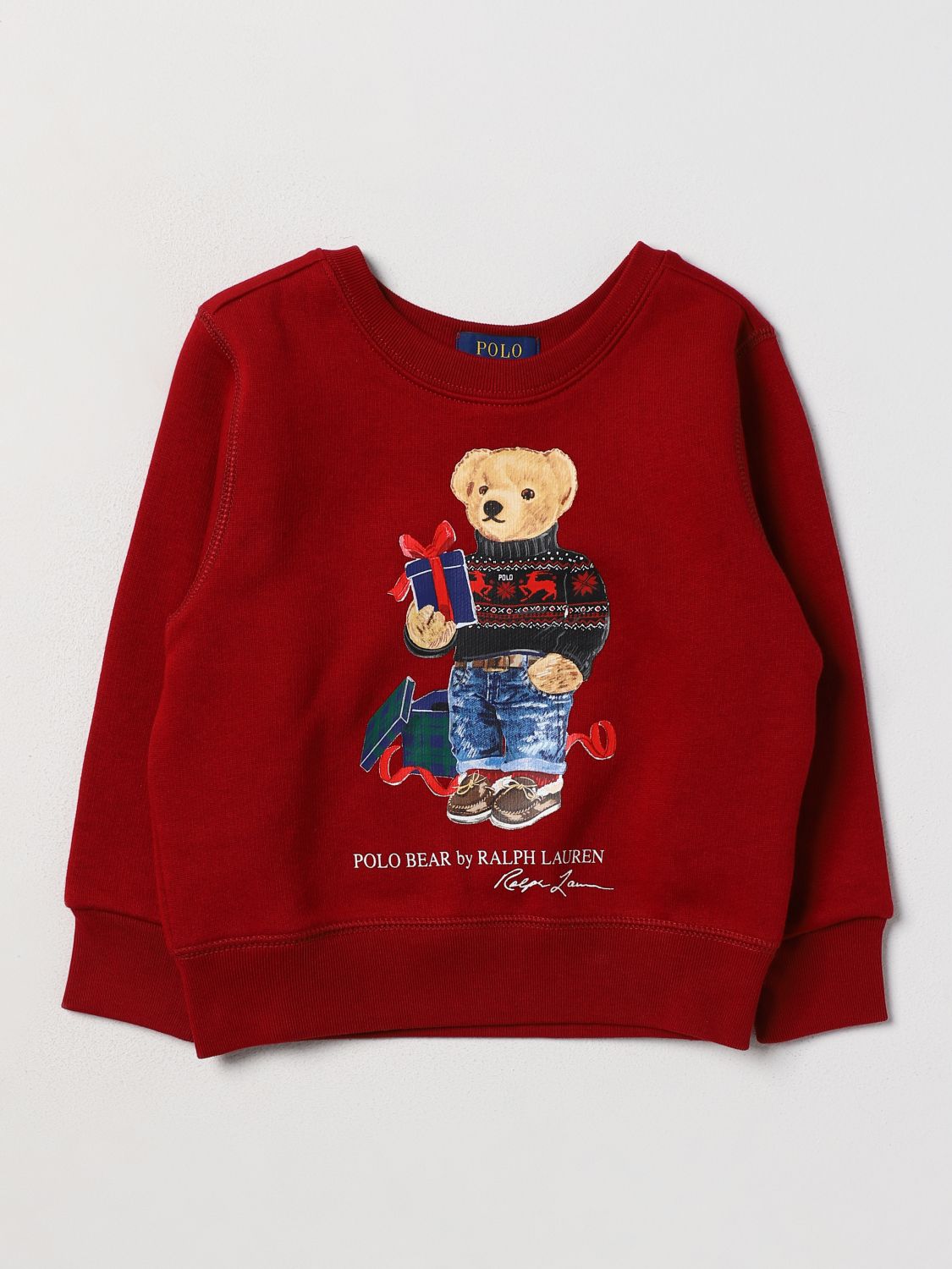 Sweater Kids color Red