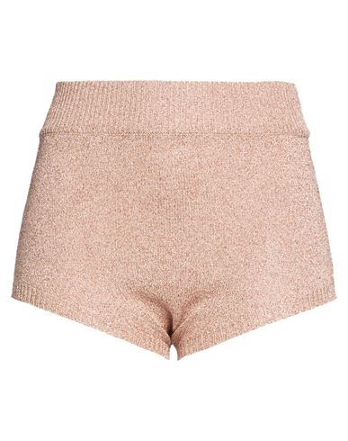 Woman Shorts & Bermuda Shorts Copper Size ONESIZE Viscose, Polyester