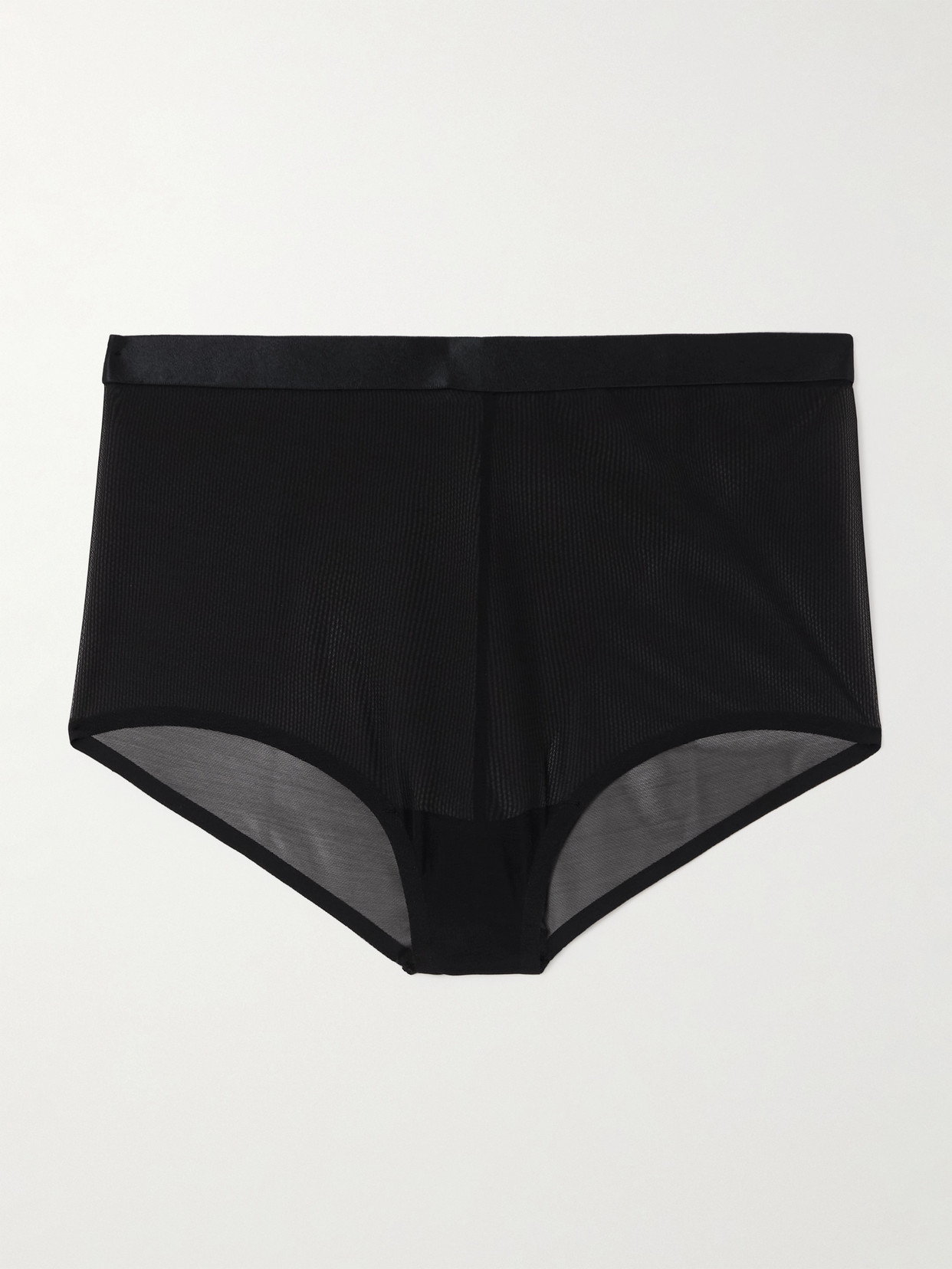 Supersmooth Sheersense Stretch Briefs - Black