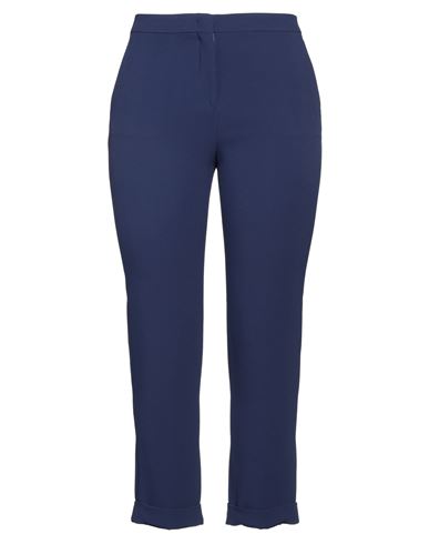 Etro Woman Pants Blue Size 10 Wool, Elastane
