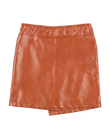 Kid Girl Kids' skirt Tan Size 10 Polyurethane