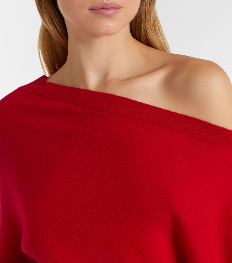 Paxi one-shoulder cashmere sweater