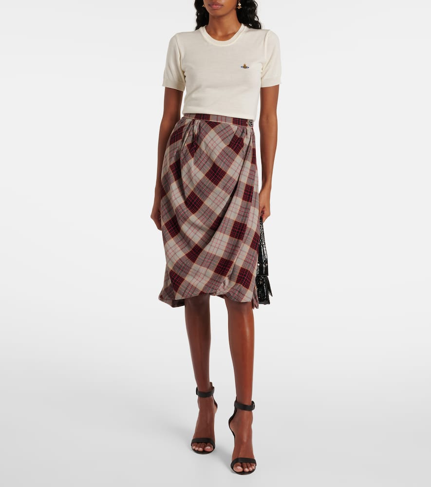 Bea wool and silk top
