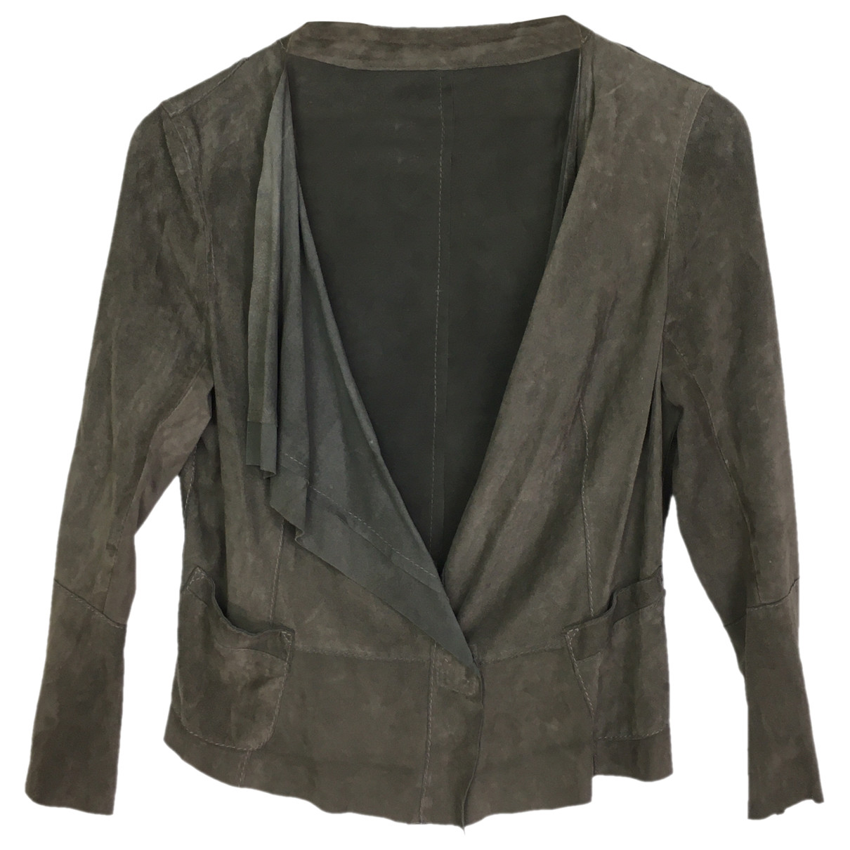 Leather jackets Suede for Female 40 FR