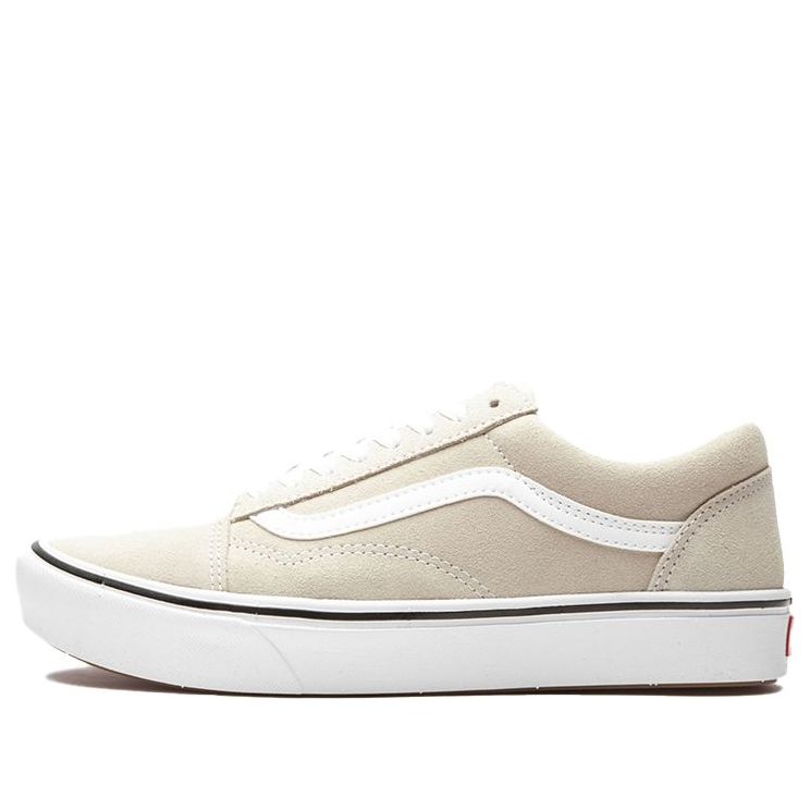 Suede Comfycush Old Skool Oatmeal Cream White