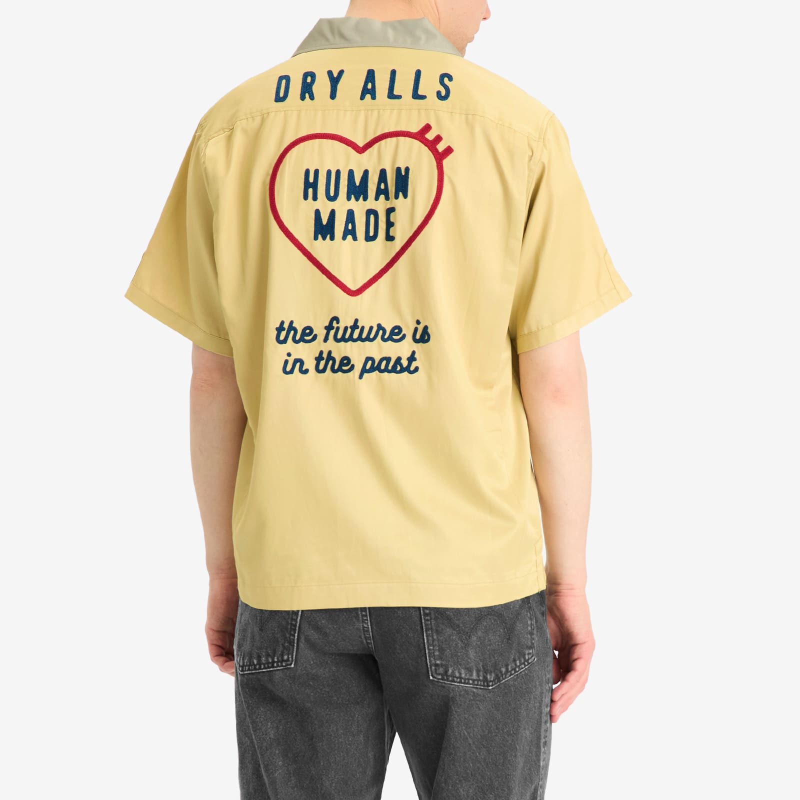 Men's Bowling Shirt Yellow