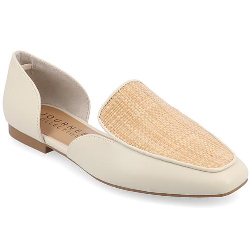 Collection Womens Tru Comfort Foam Kennza Flats - Black