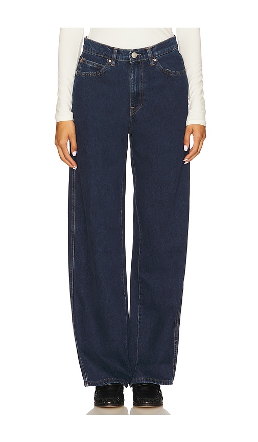 DL1961 Kaylen High Rise Soft Curve Straight Jeans in Blue. 24. Also