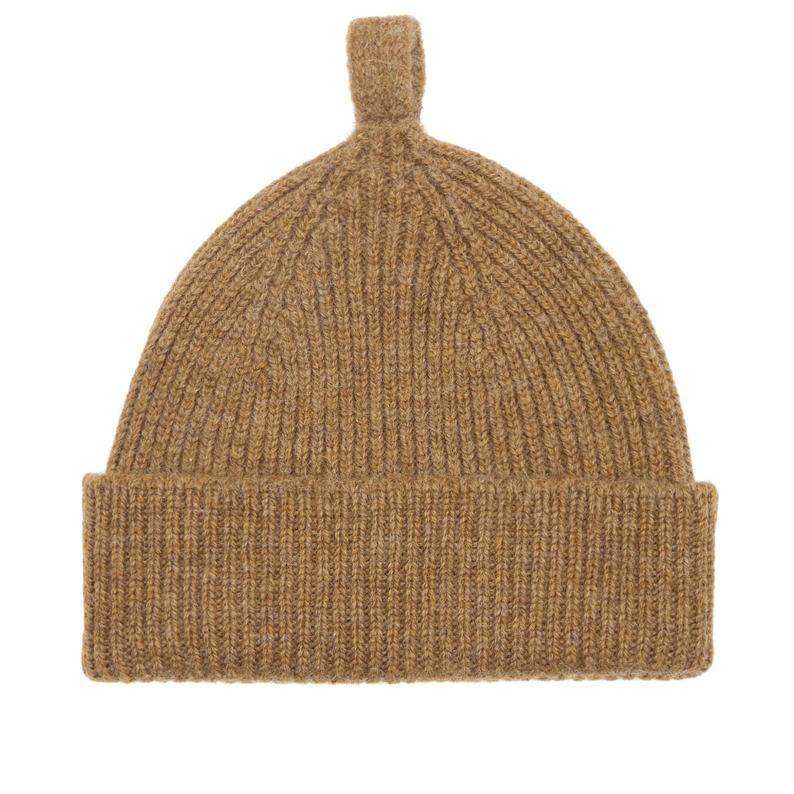 Men's Simple Ribbed Beanie Olive