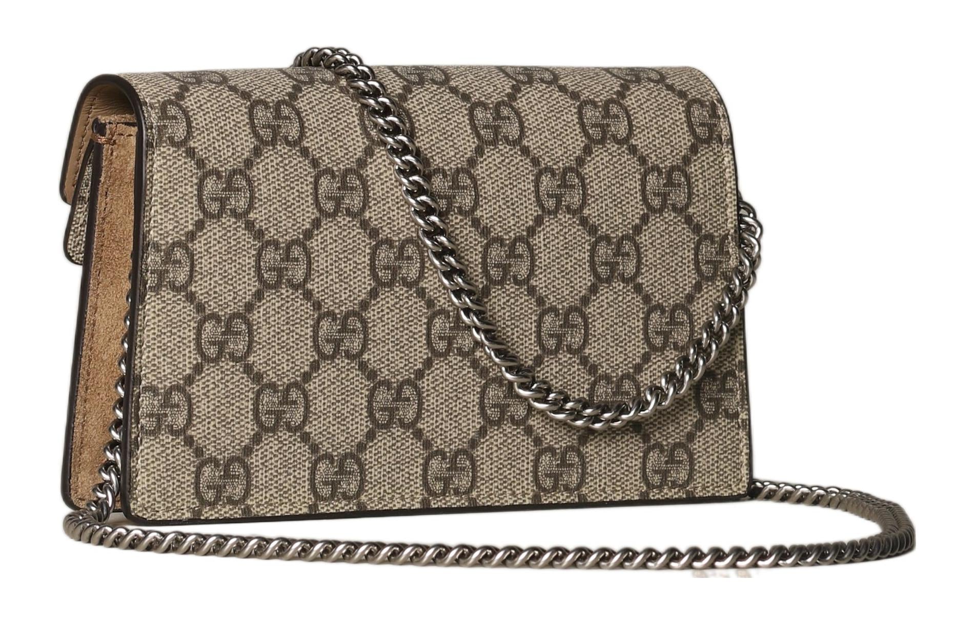 (WMNS) Dionysus GG Supreme Super Mini Bag 'Beige'