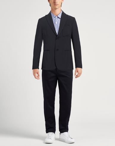 Man Blazer Midnight blue Size 40 Polyester