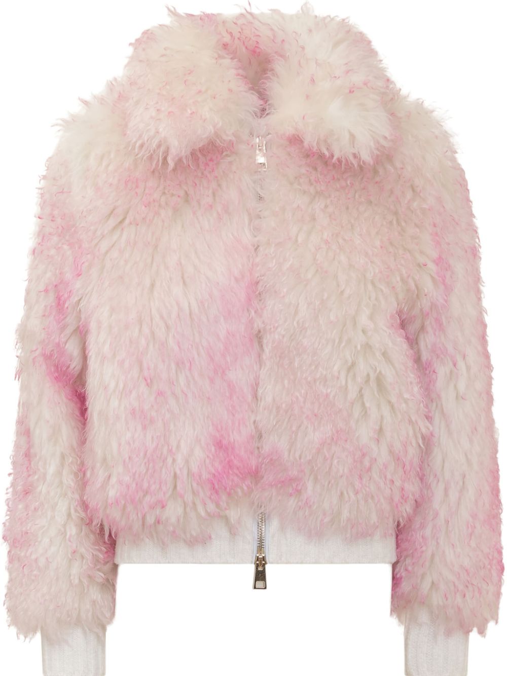 Faux-fur jacket - Neutrals