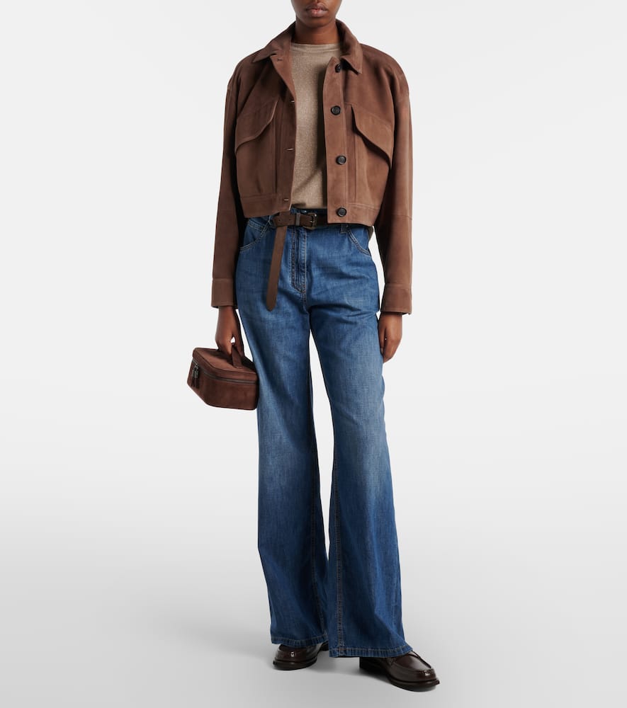 Cashmere and silk-blend T-shirt
