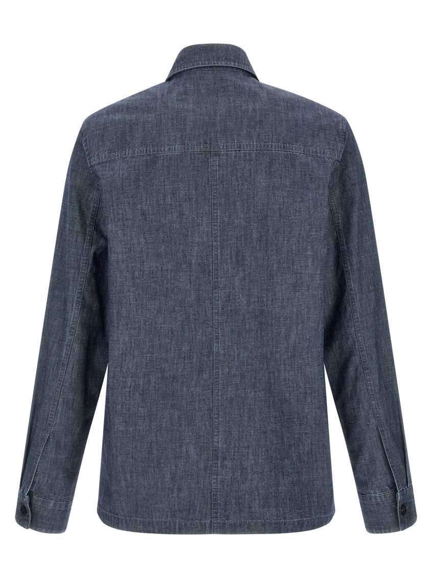 203 Shirt And Blouse Blue