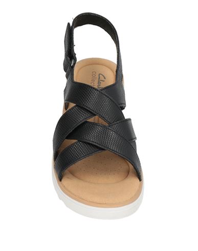 Woman Sandals Black Size 6 Textile fibers