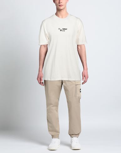 C. p. Company Man T-shirt Ivory