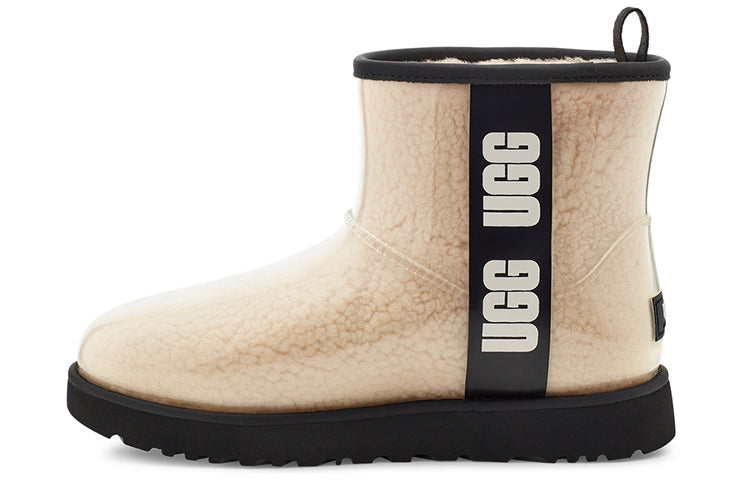 (WMNS) CLASSIC CLEAR MINI Snow boots 'Black'