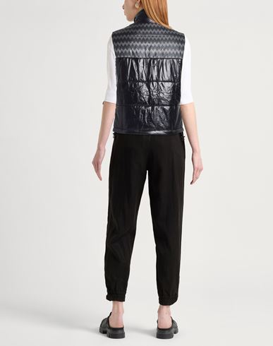 Woman Vest Black Size M Polyester
