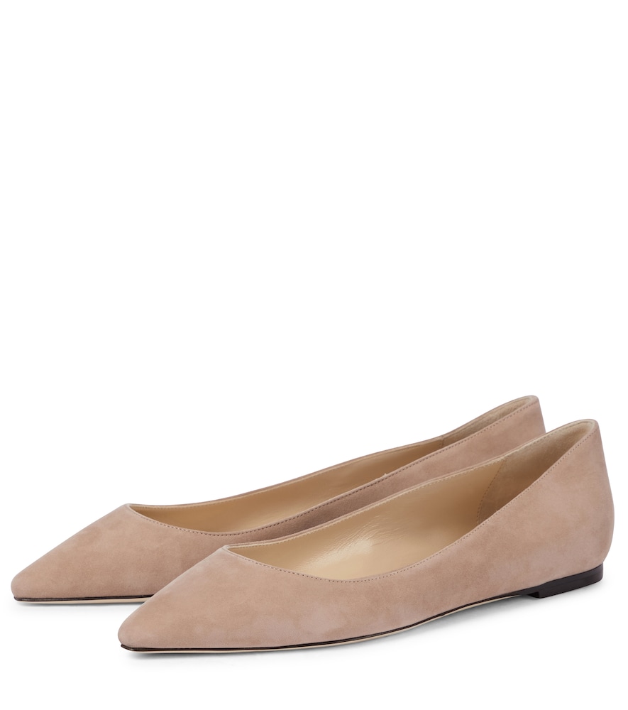 Jimmy Choo Romy suede ballet flats