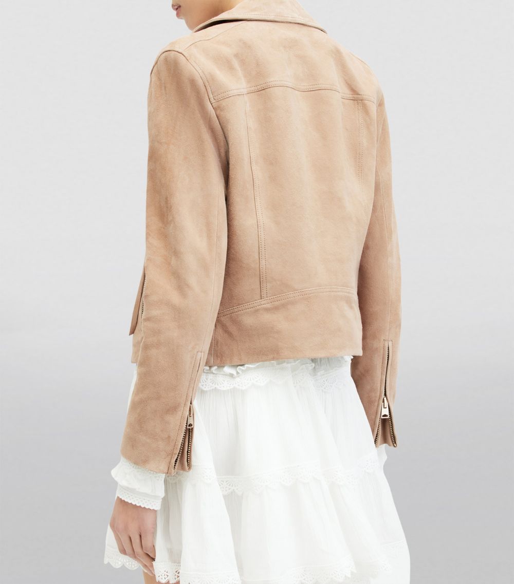 Suede Dalby Biker Jacket