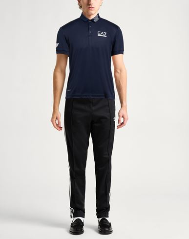 Man Polo shirt Midnight blue Size S Polyester